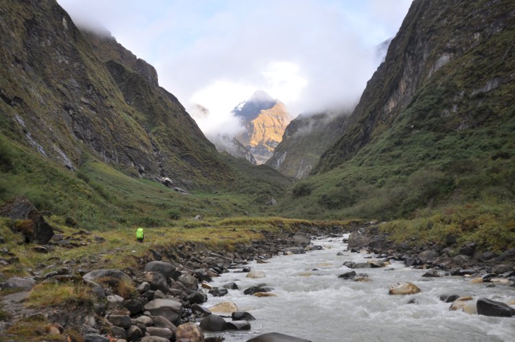 Enroute to ABC base camp
