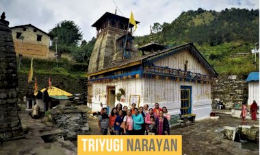 Triyugi  Narayan - Where the Ceremonial fire of Marriage still burns !