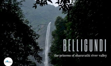 Belligundi Water falls - The Princess of Sharavathi  River Valley