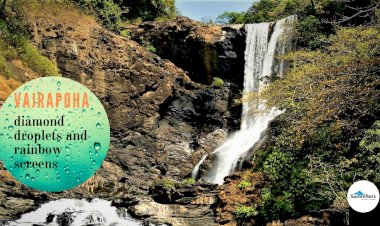 Vajrapoha Waterfalls : Diamond Droplets And Rainbow Screens