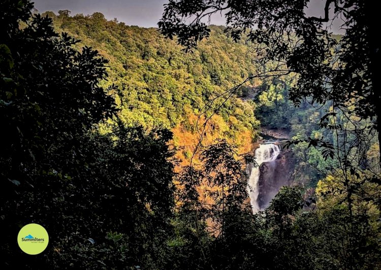 Shivaganga waterfalls from View point