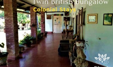 Twin British Bungalow  Stay Chikmagalur  - Reminicing  our first family outing