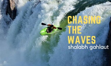 Chasing the waves with Kayak man Shalabh Gahlaut