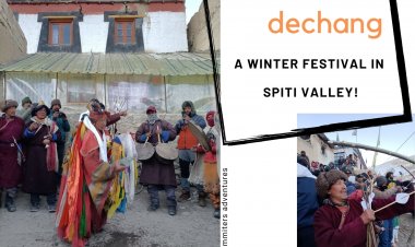Dechang  - A Winter Festival in Kibber  , Spiti Valley