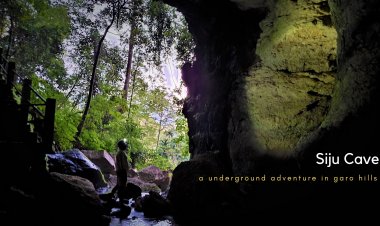 Siju  Cave  - A Underground  Adventure in Garo Hills