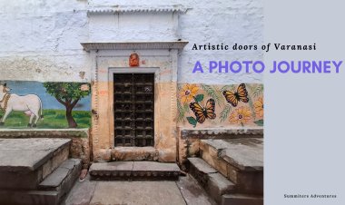 Artistic doors of Varanasi - A Photo Journey
