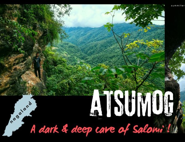 Exploring Atsumog - The deep  Limestone cave of Salomi Village  !